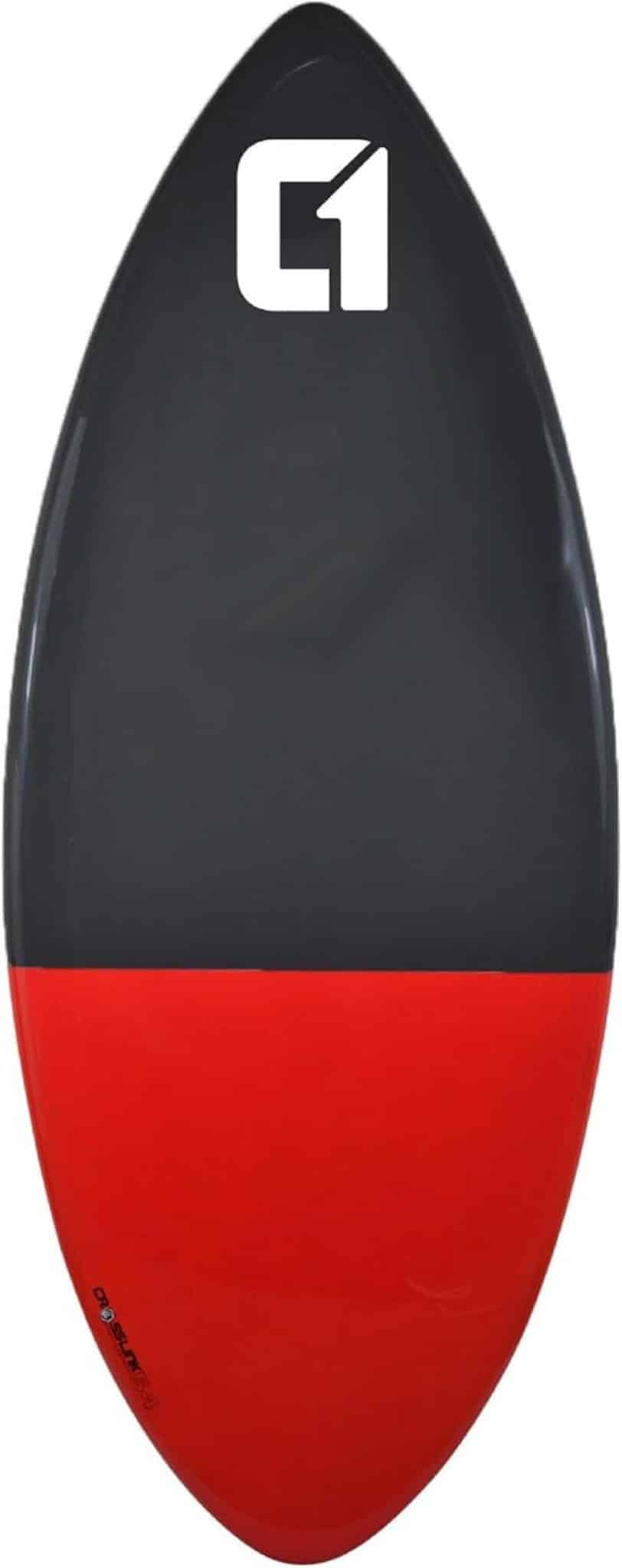 Test du skimboard Circle One EPS en fibre de verre vert 52