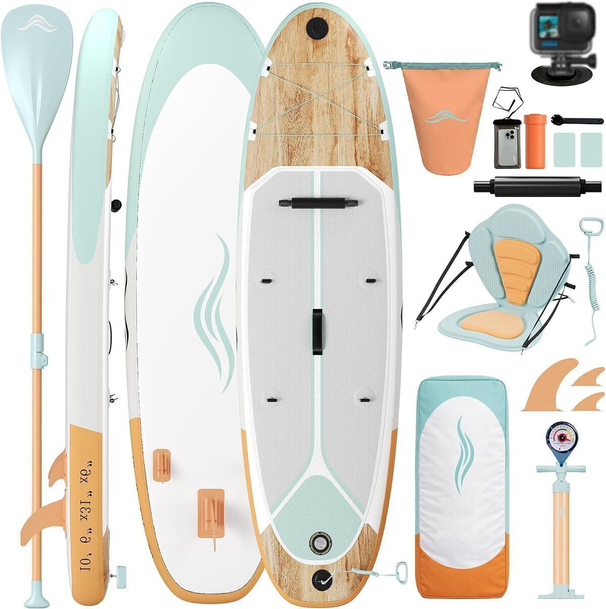 Test planche de paddle gonflable Devoko 320 cm : polyvalence et performance