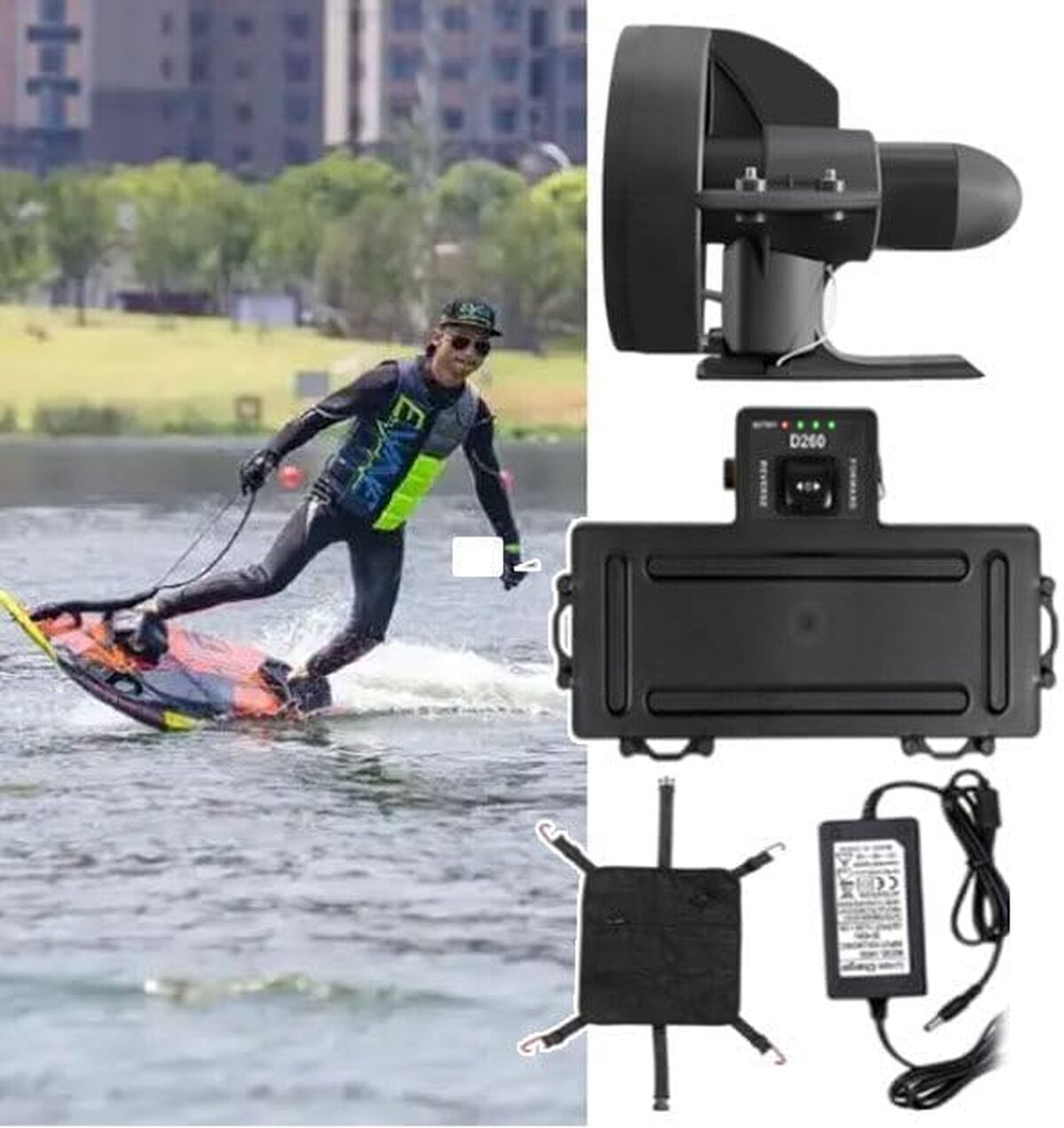 Test : planche de surf motorisée Hoiaost 4-5 km/h