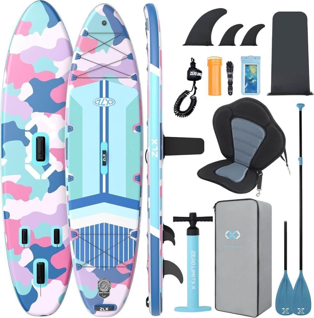 Test planche ZLX Paddle gonflable : performance et stabilité