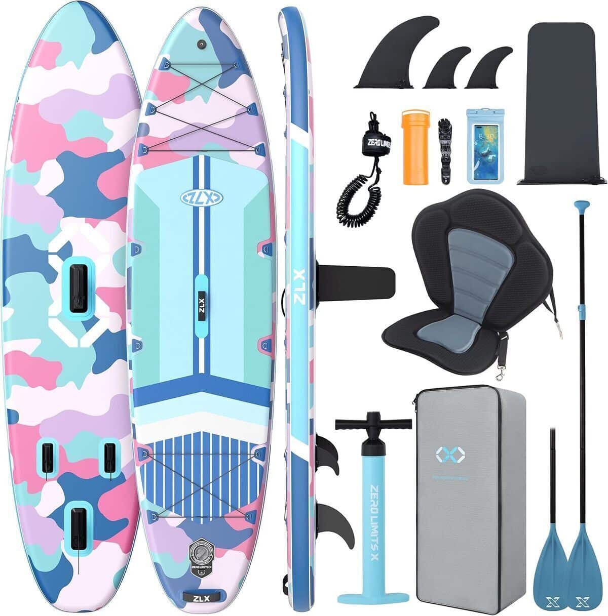 Test planche ZLX Paddle gonflable : performance et stabilité