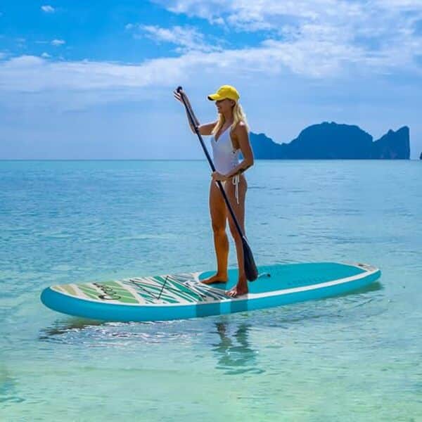 Découvrez notre test détaillé de la planche de paddle gonflable FunWater SUP avec accessoires complets : performances, qualité et rapport qualité-prix.