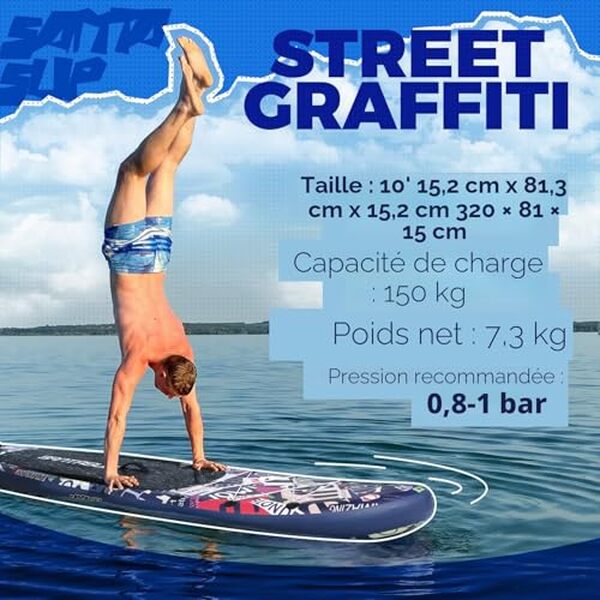 Découvrez notre test détaillé de la planche de paddle Santasup : performance, stabilité et grip antidérapant pour tous les niveaux de pratique.