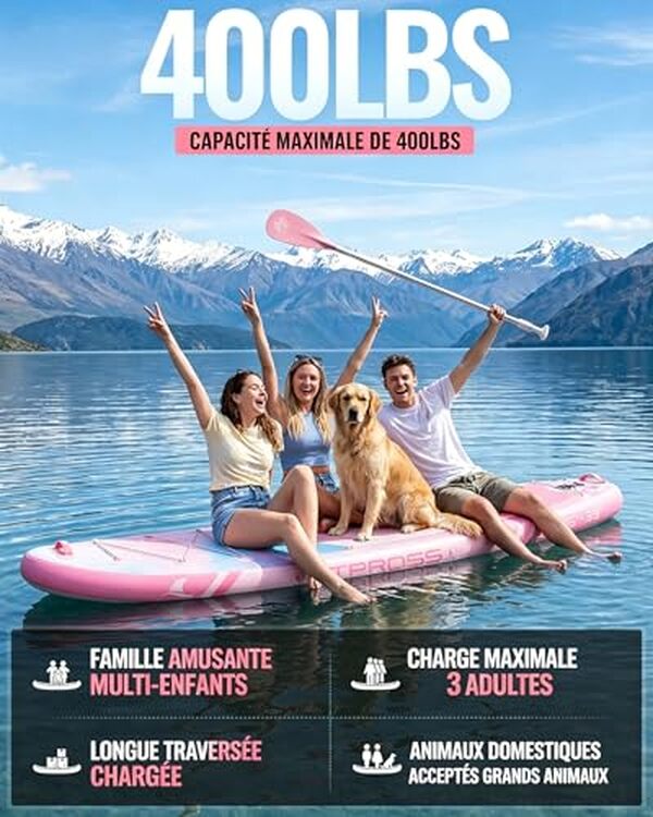 Découvrez notre test détaillé du stand up paddle gonflable ATPROSS 320x84cm : performances, avantages et avis pour bien choisir votre SUP. 