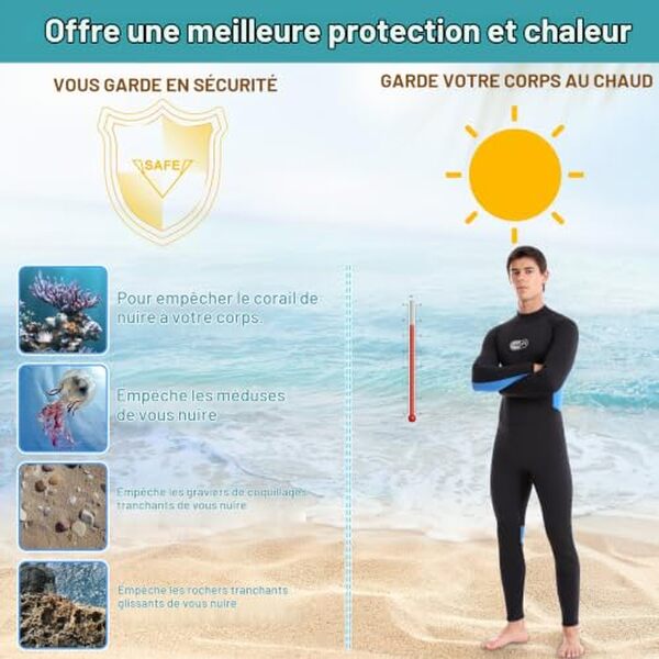Découvrez notre test complet de la combinaison de plongée homme en néoprène 3mm : qualité, confort et performance pour vos sorties en mer.