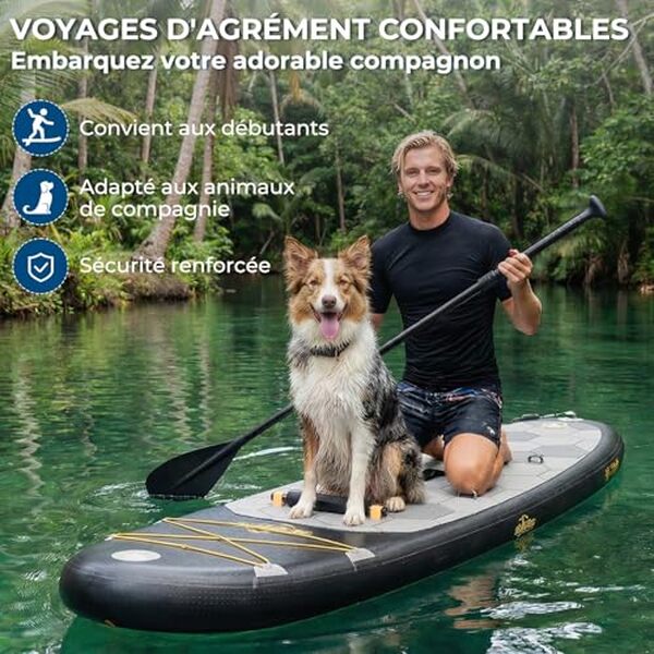 Découvrez notre test détaillé du paddle gonflable Devoko 320cm : performance, stabilité et polyvalence pour tous les niveaux. Guide d'achat et avis complets.
