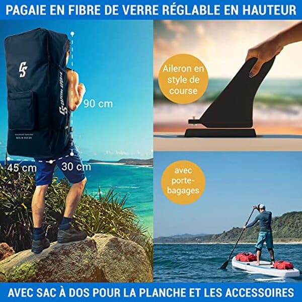 Découvrez notre test complet du paddle gonflable Capital Sports Mamao : polyvalence, qualité et performances pour tous les niveaux