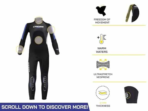 Découvrez notre avis complet sur la combinaison Cressi Morea JR 3 mm pour enfants de 10-11 ans : confort, qualité et performance en plongée et snorkeling.