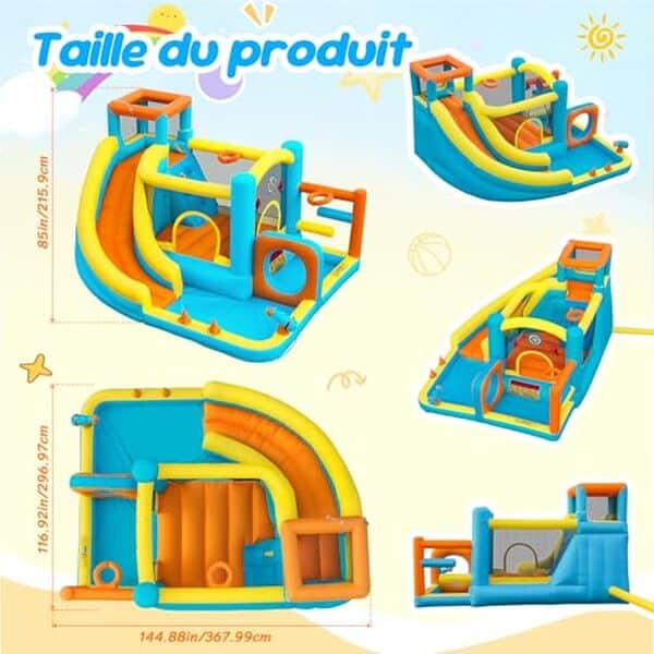 Découvrez notre test complet du château gonflable SportBob avec toboggan intégré et piscine à balles : avis, caractéristiques et conseils d'achat pour divertir vos enfants en toute sécurité.