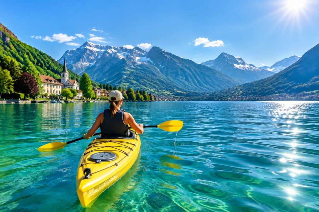 Lac d'Annecy : explorez ses eaux cristallines en kayak
