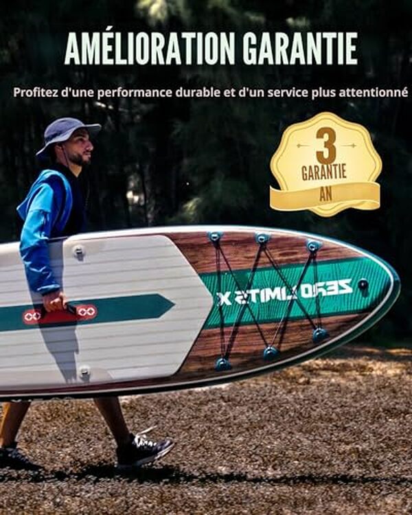 Découvrez notre test complet du paddle gonflable ZLX 2 places : performances, stabilité et confort pour débuter ou progresser. Avis détaillé et conseils d'achat.