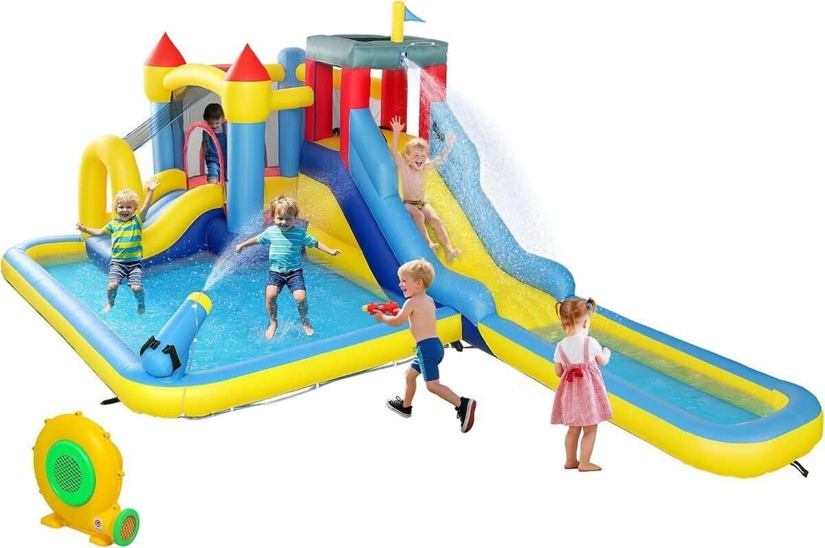 Test : château gonflable AIYAPLAY 6 en 1, pour s'amuser sans fin