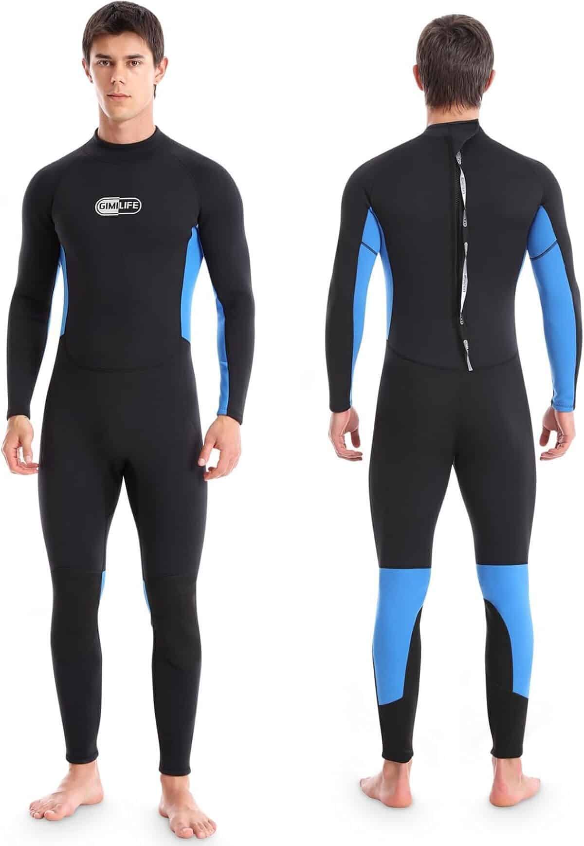 Test combinaison de plongée néoprène 3mm homme