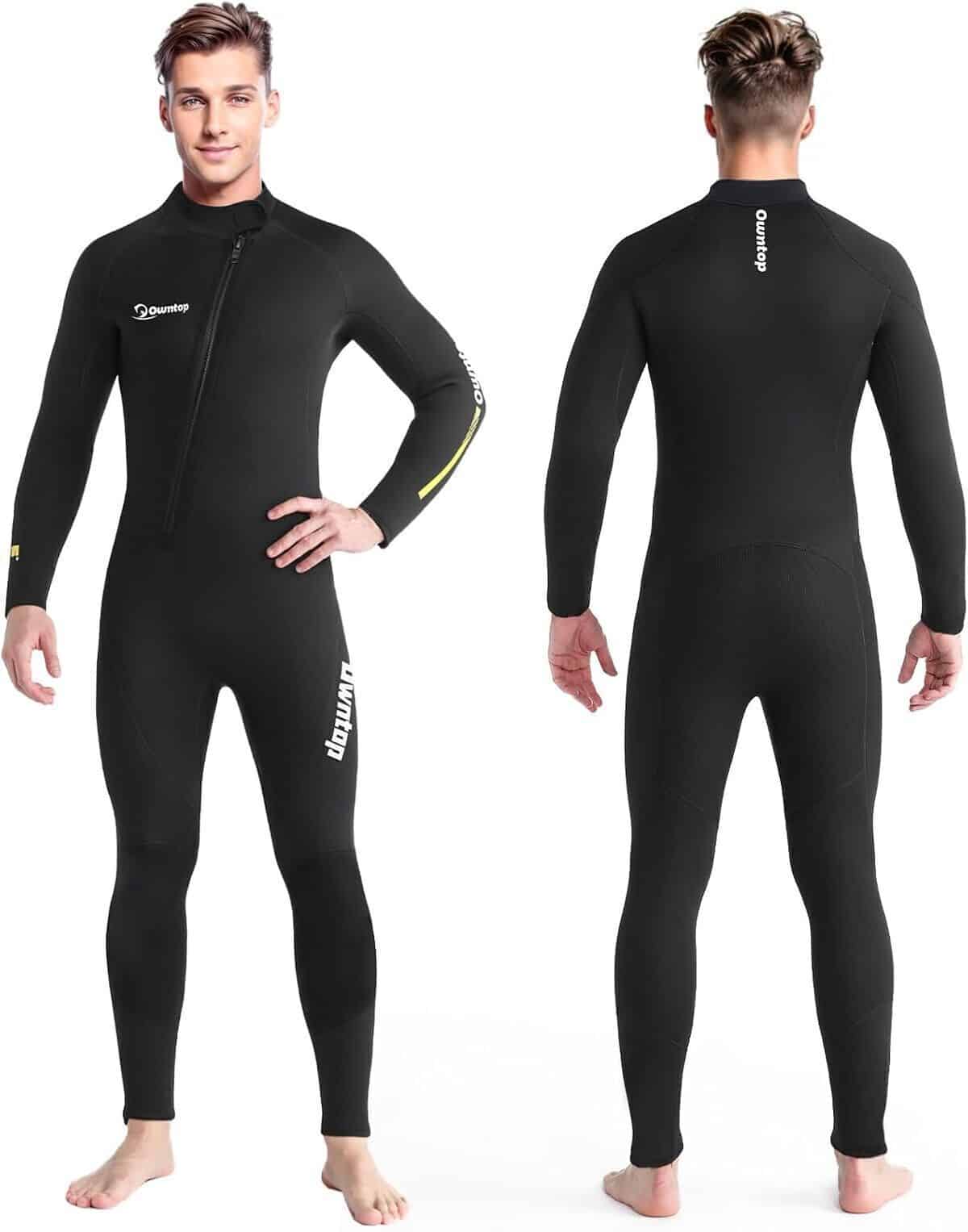 Test : combinaison de plongée Owntop 5mm pour hommes
