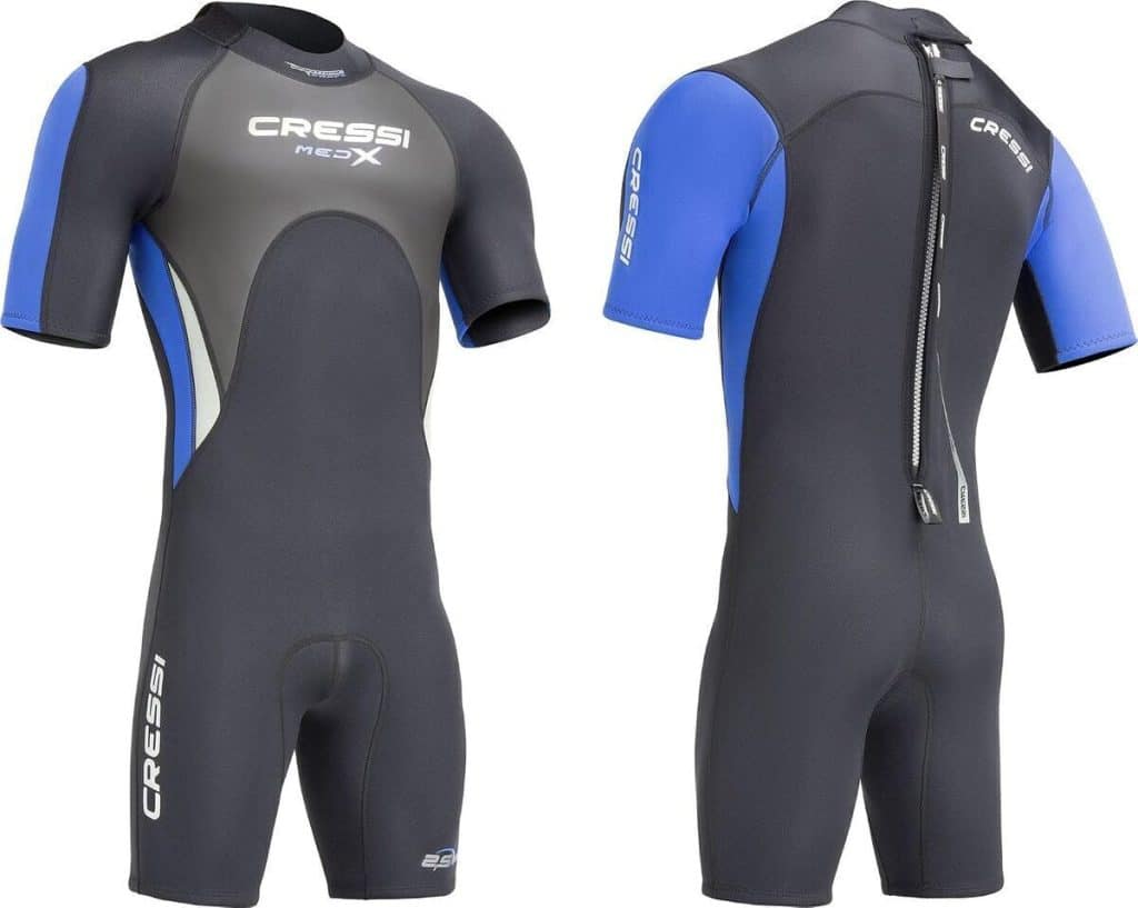 Test : combinaison shorty 3mm Cressi Med X noir L/4