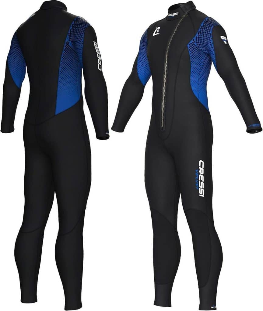 Test de la combinaison Cressi Velvet Man 3mm ultra stretch