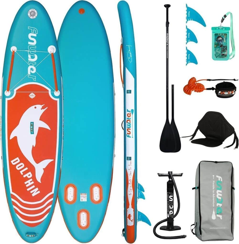 Test de la planche FunWater 320x84 : ultra légère et éco-friendly