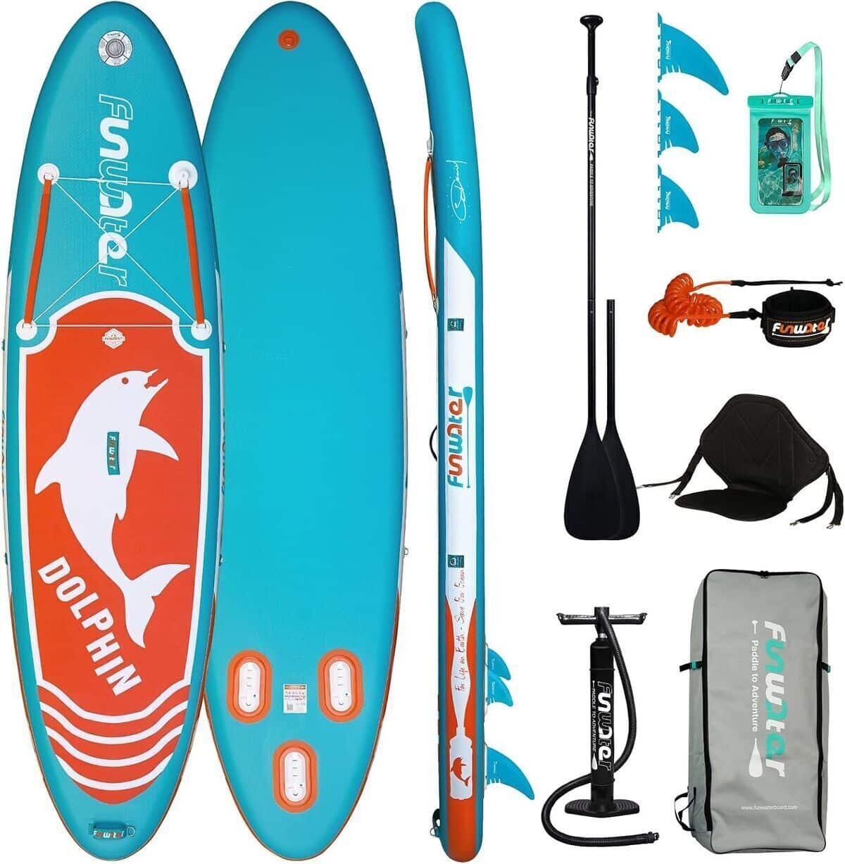 Test de la planche FunWater 320x84 : ultra légère et éco-friendly