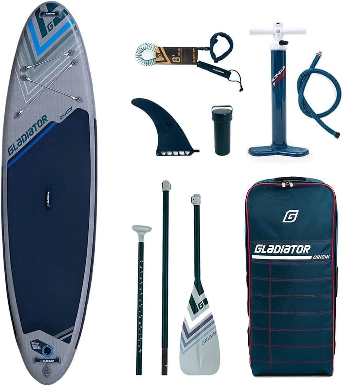Test du paddle gonflable Campsup Sup Gladiator Origin 10'6 : performance et polyvalence