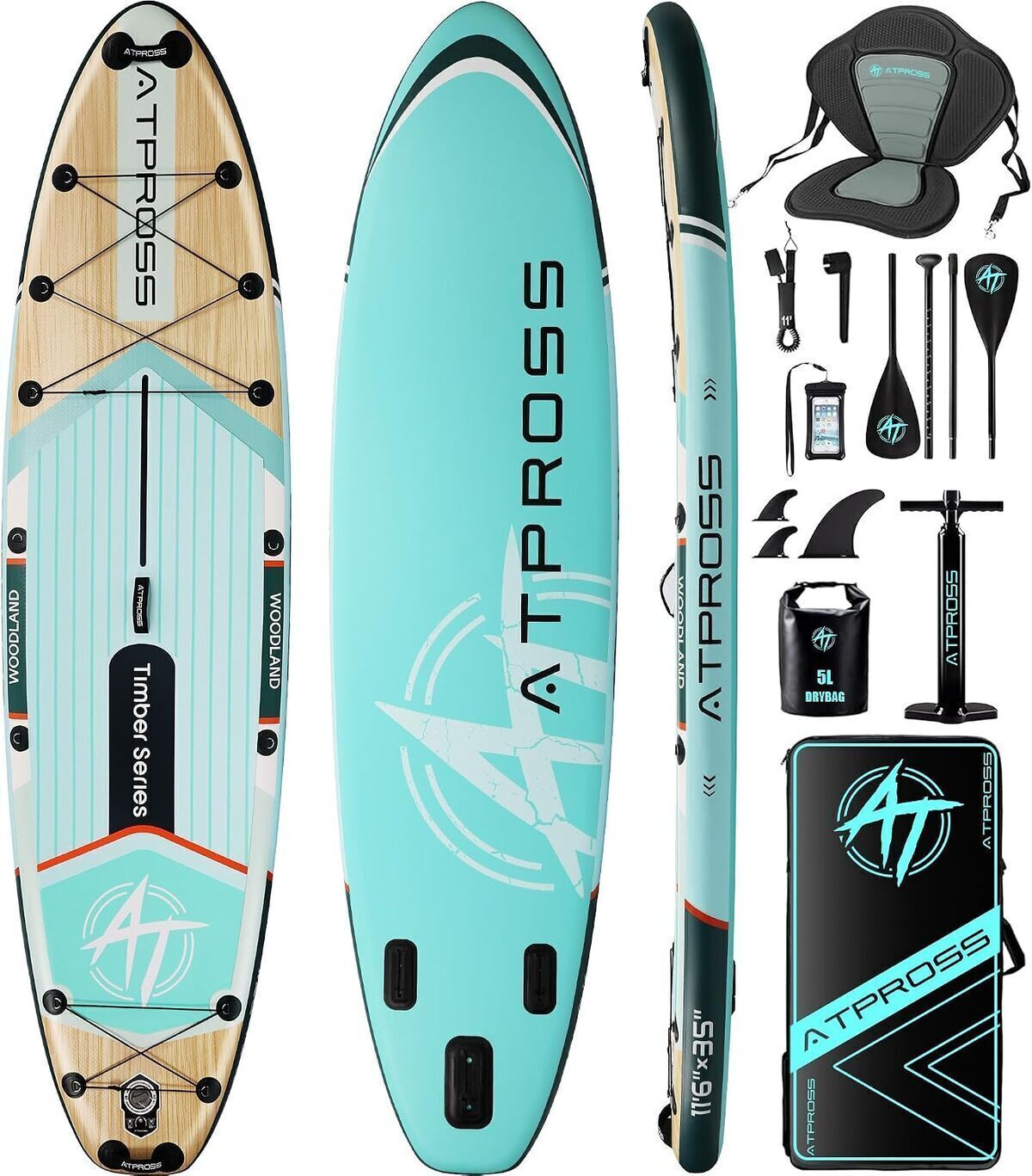 Test planche de paddle gonflable ATPross : performance et polyvalence