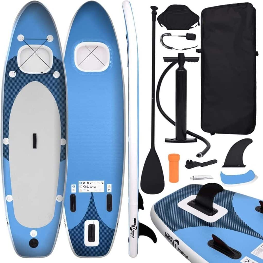 Test : planche de paddle gonflable ShGaxin 360 x 81 cm