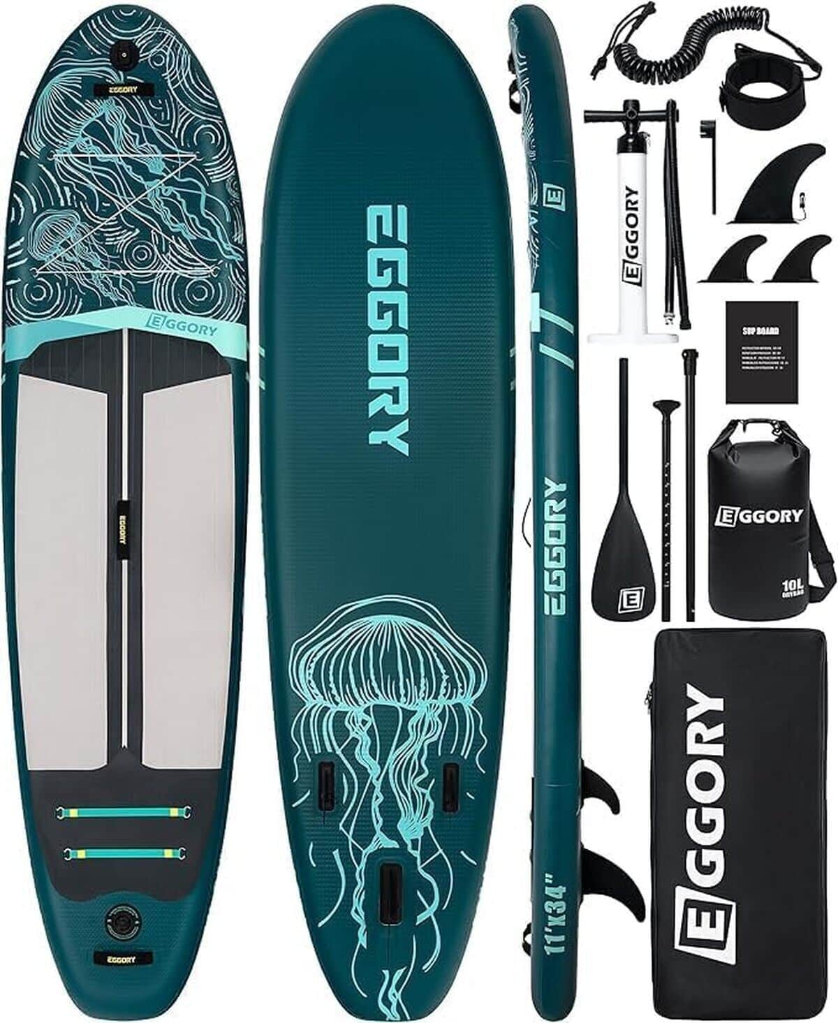 Test : stand up paddle Jelly Forêt avec accessoires complets