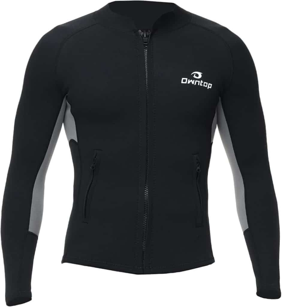 Test : veste Owntop néoprène 2mm manches longues