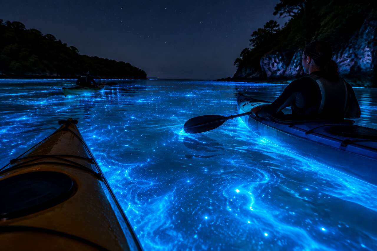 Bioluminescence : ce qui illumine l’eau la nuit Bioluminescence : ce qui illumine l’eau la nuit