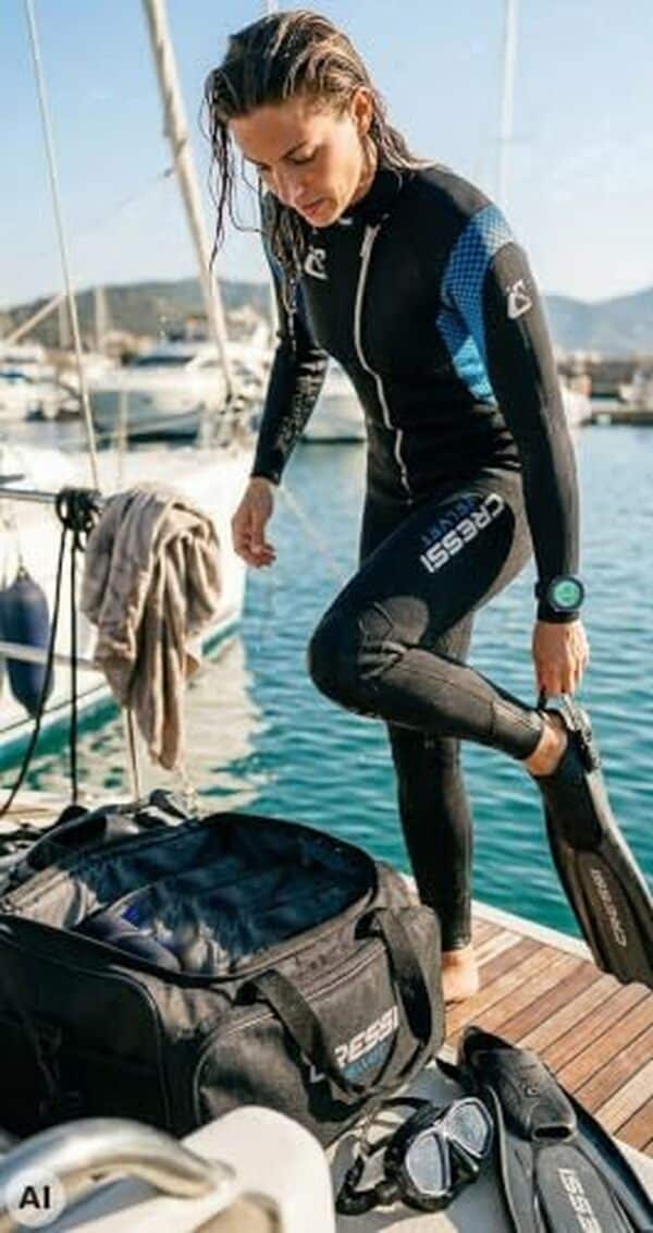 Découvrez notre test complet de la combinaison Velvet Lady 3mm de Cressi : praticité, confort et performance pour vos sessions de plongée et snorkeling.