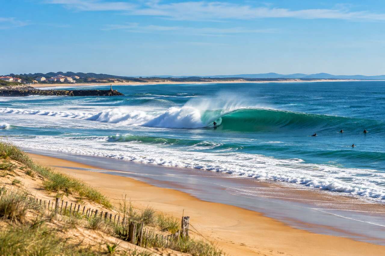 Les spots de surf légendaires d'Hossegor : où attraper la meilleure vague