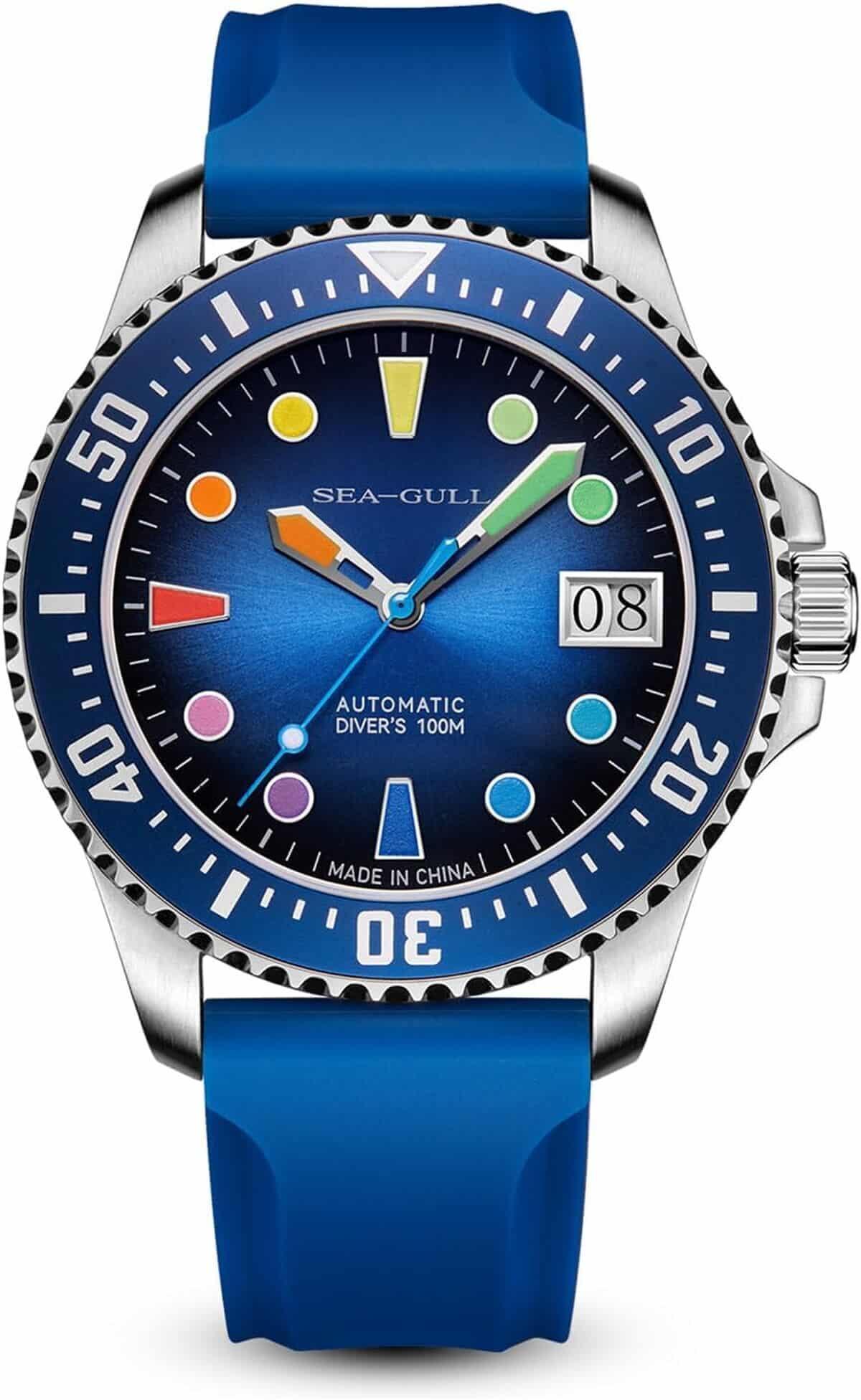 Test de la montre de plongée automatique SEA-GULL : style et étanchéité