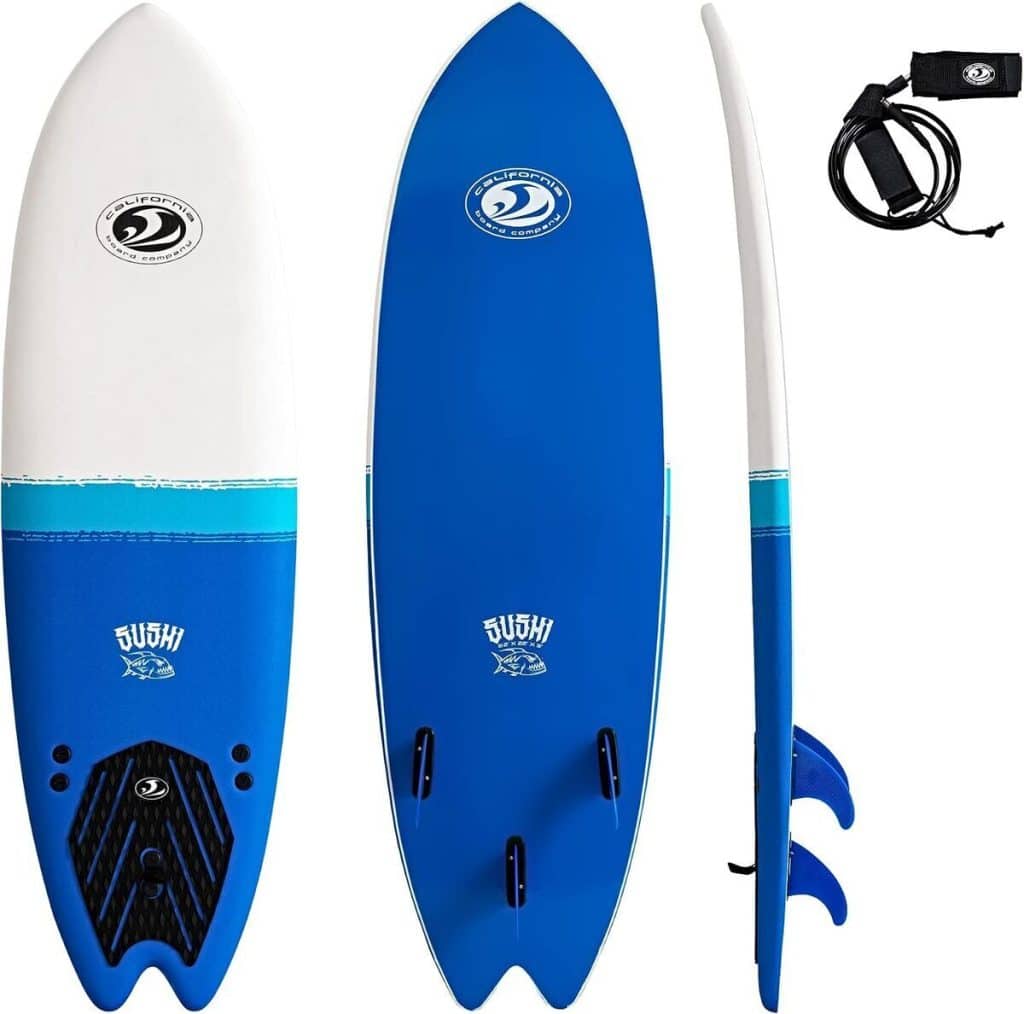 Test de la Sushi Fish 6'2 de California Board Company : notre avis complet