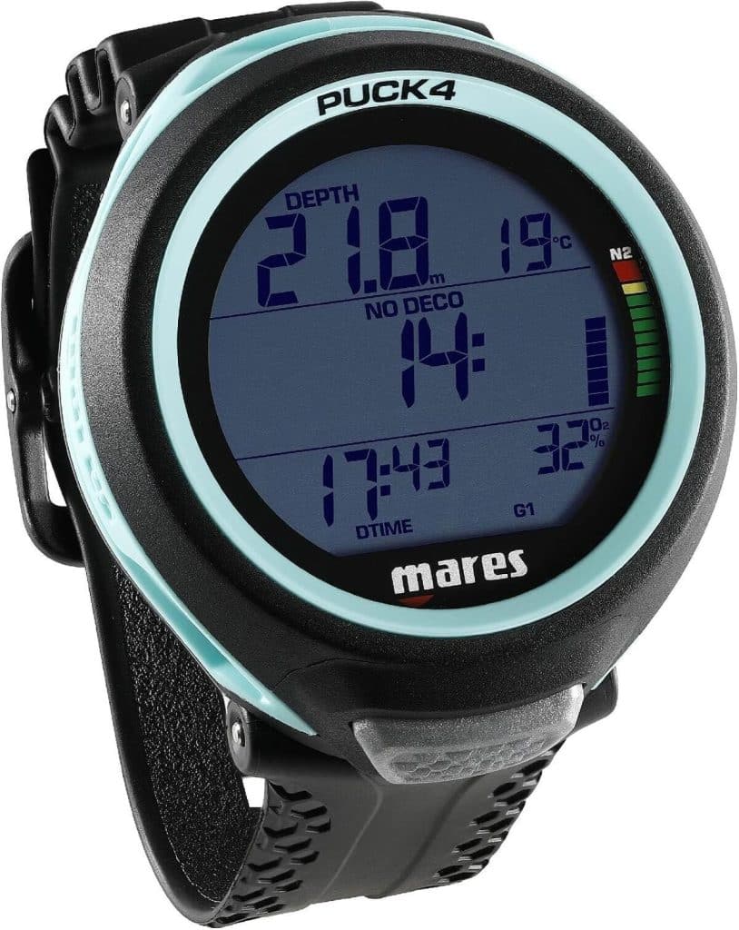 Test de l'ordinateur de plongée Mares Puck 4 : avis complet