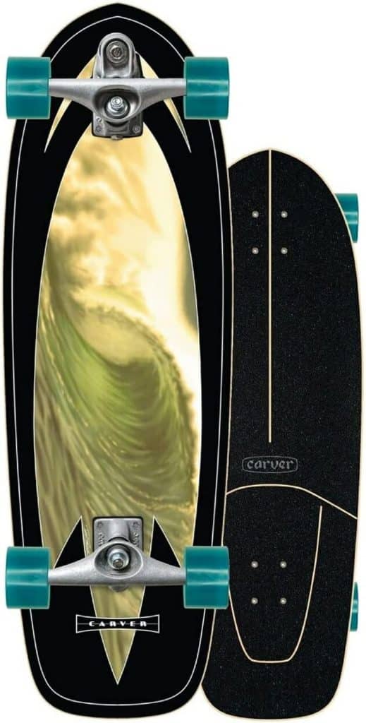Test du Carver surf skate super slab 31.25 C7