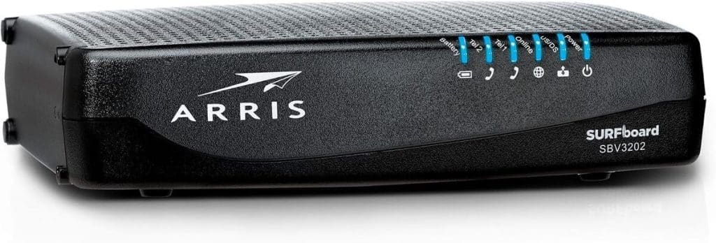 Test du modem câble Arris DOCSIS avec téléphone et 1 Gbps