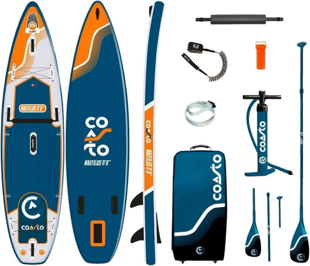 Test du paddle gonflable Coasto Nautilus 11.8