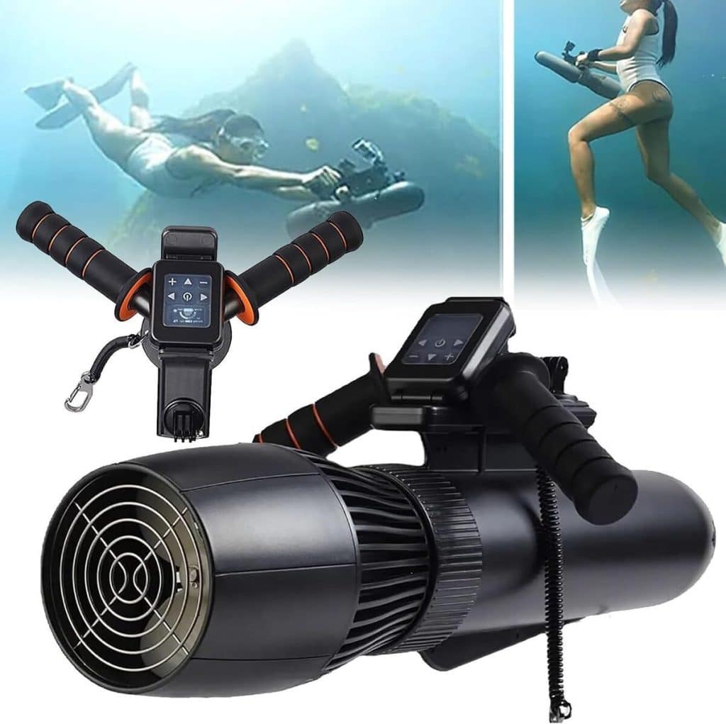 Test du propulseur sous-marin XDLYWUZIQ pour kayak