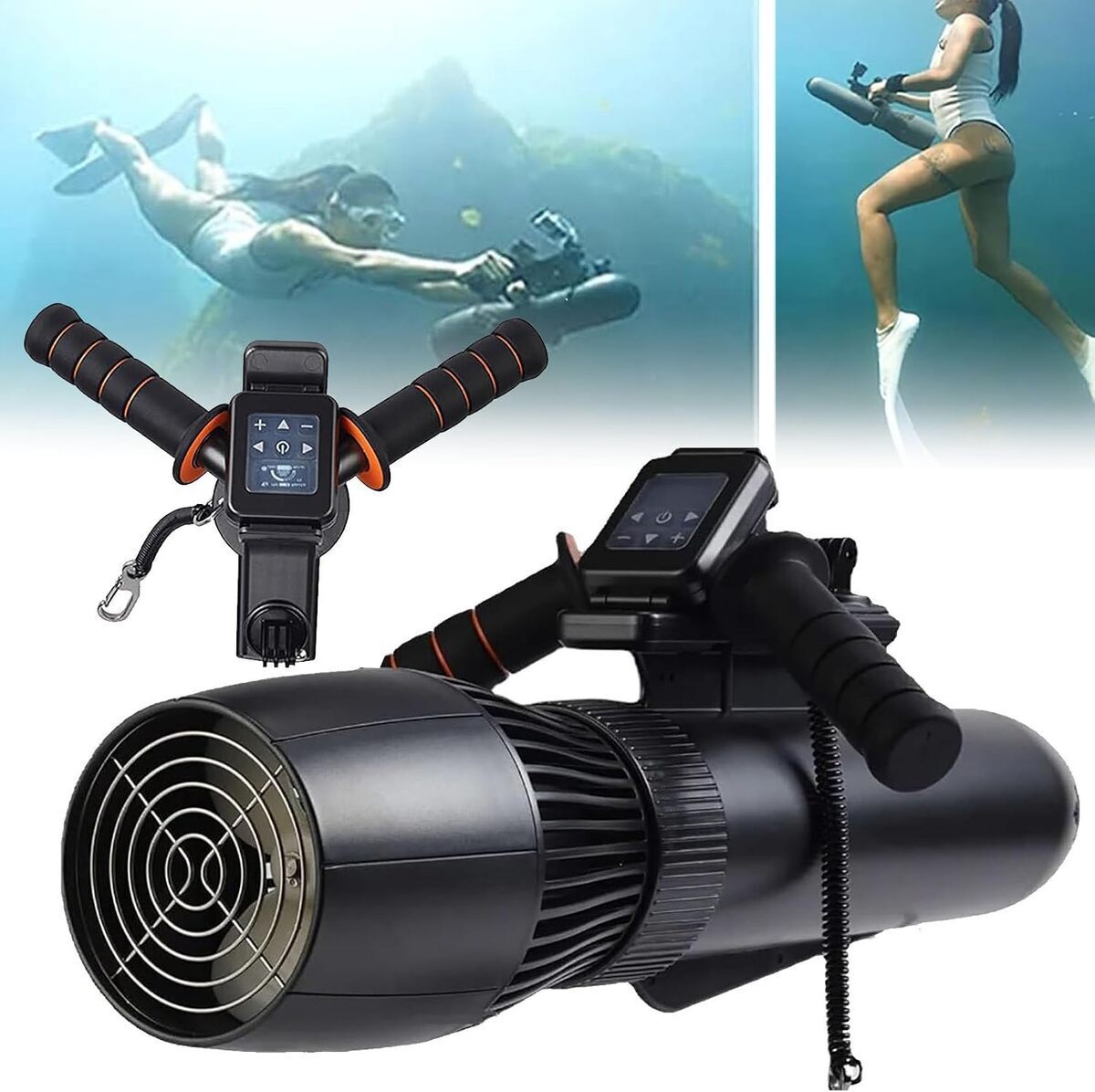 Test du propulseur sous-marin XDLYWUZIQ pour kayak