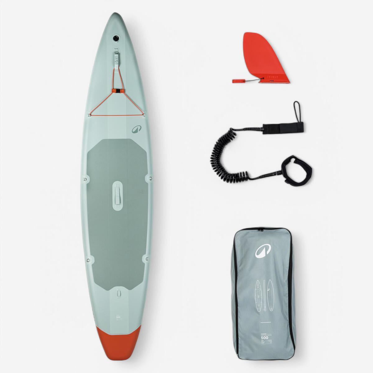 Test du stand up paddle gonflable Decathlon exploration 12'6