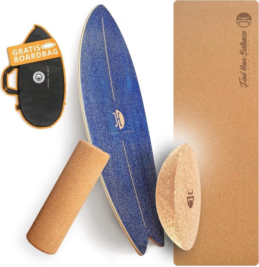 Test JUCKER HAWAII balance board Ocean Rocker : planche d'équilibre complète pour tous
