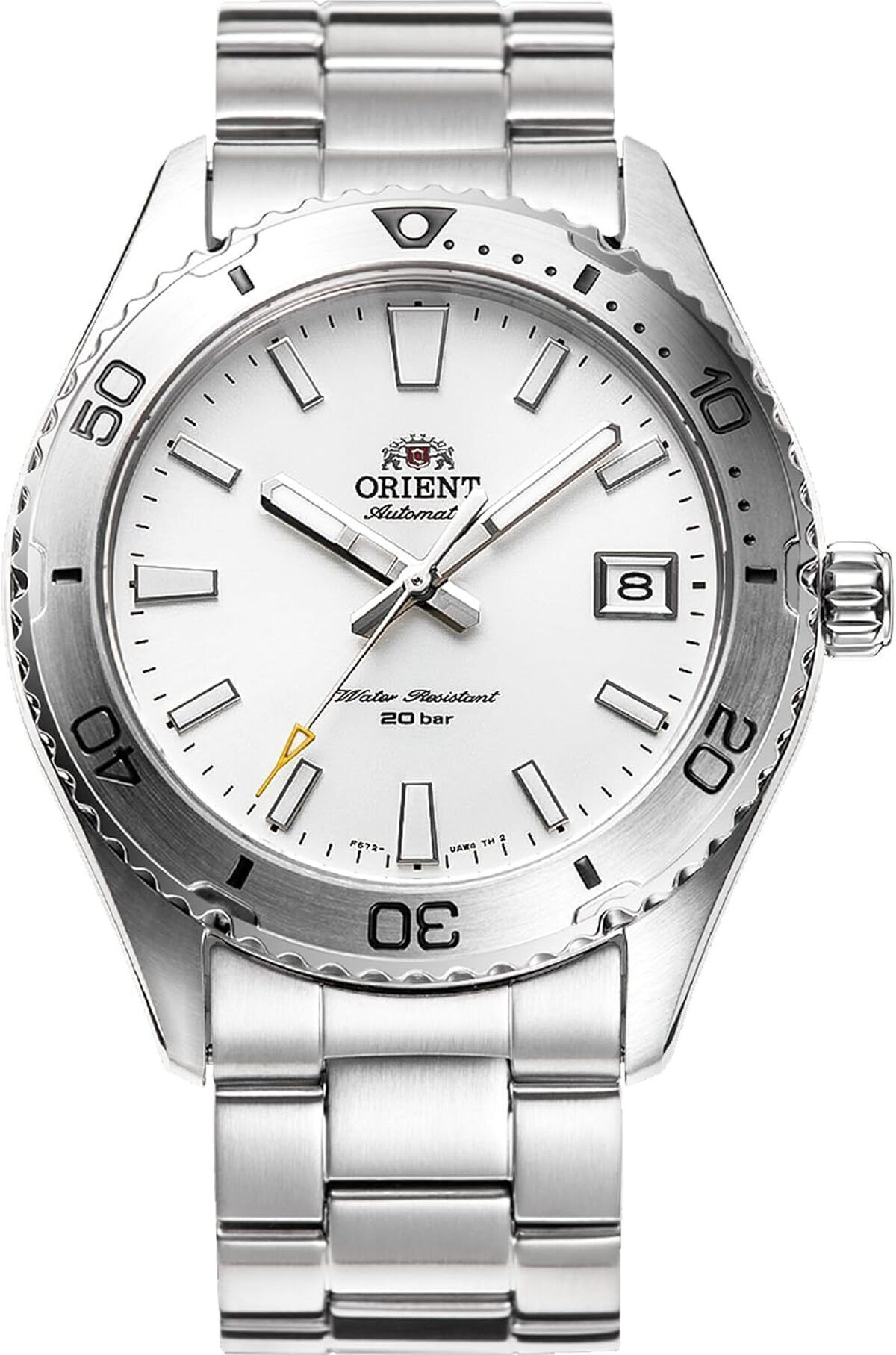 Test : montre Orient Sports Diver Mako 40mm acier blanc