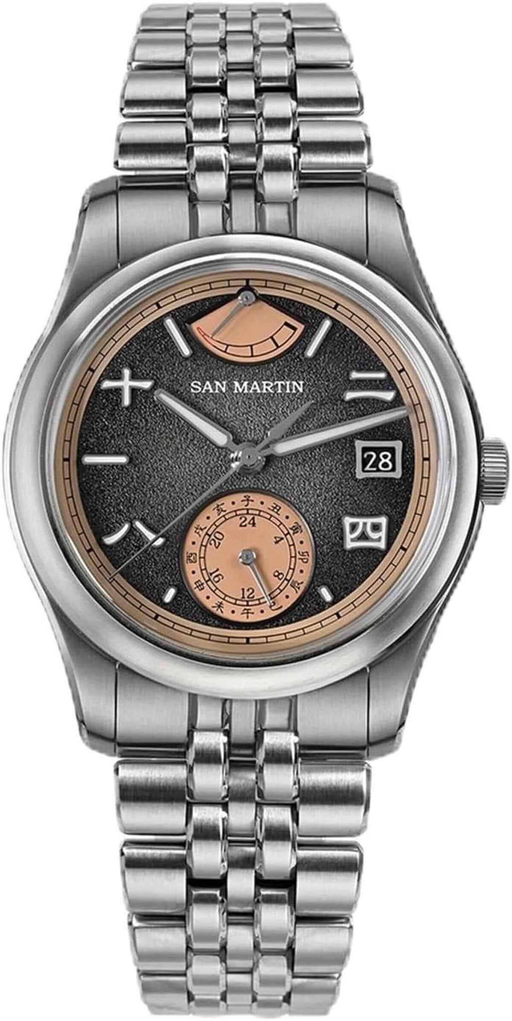 Test : montre San Martin SN0144-DG de plongée 39 mm étanche