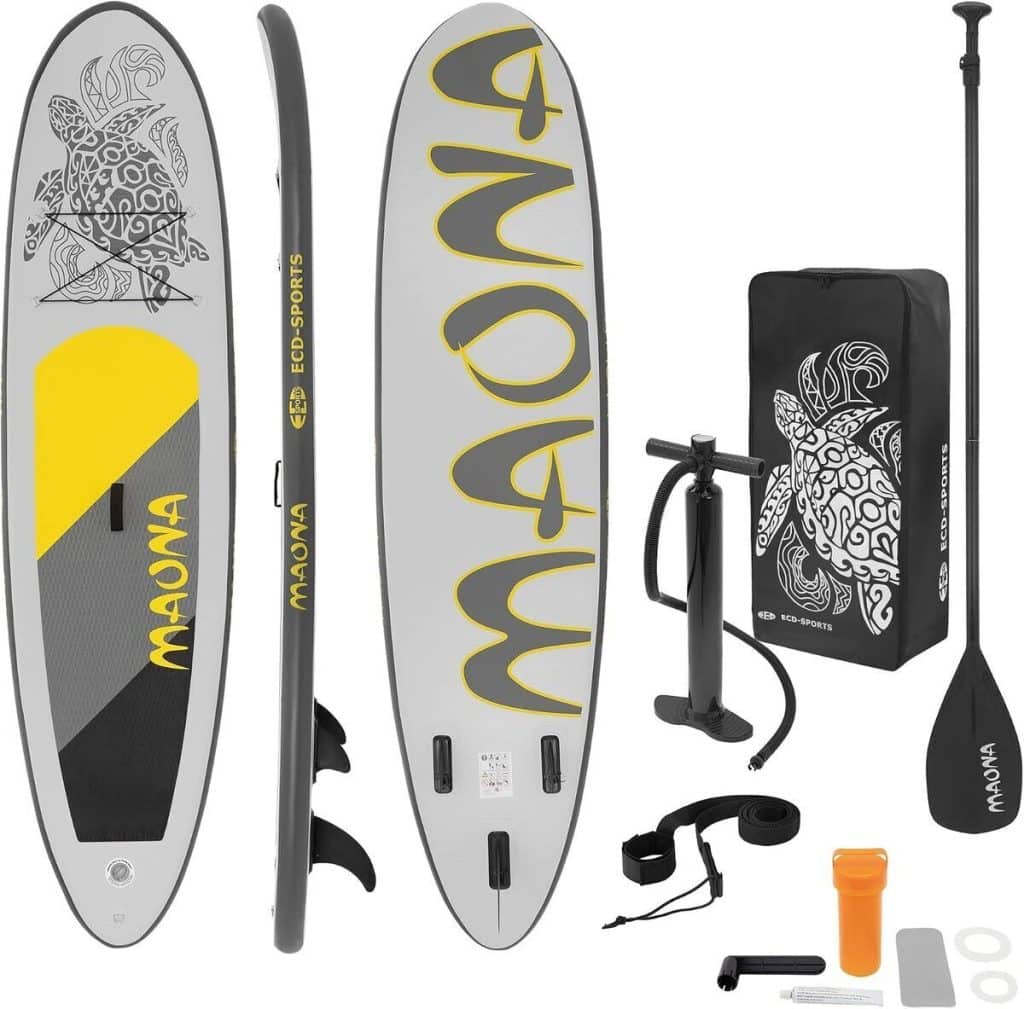 Test : planche sup gonflable ECD Germany Maona